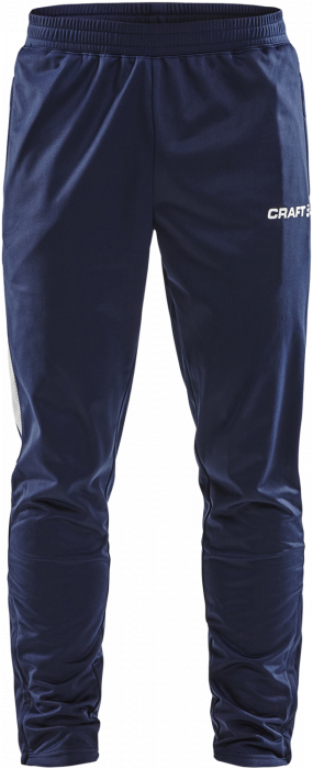Craft - Pro Control Træningsbukser Junior - Navy blå & hvid