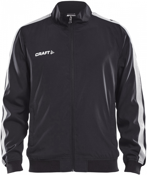 Craft - Pro Control Woven Jacket Junior - Sort & hvid