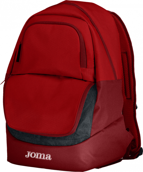 Joma - Backpack Room For Ball - Röd & vit